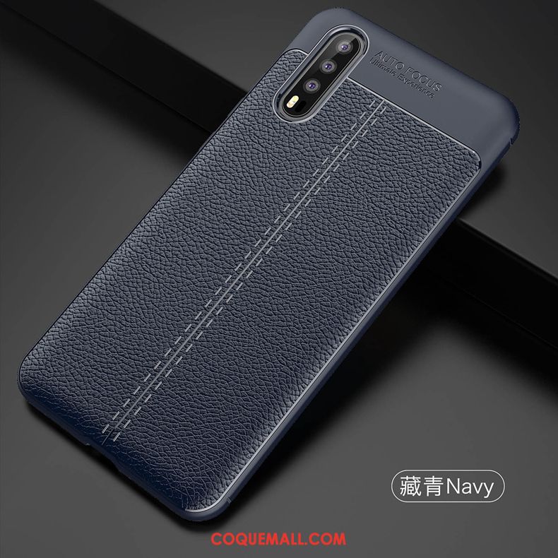 Étui Huawei P20 Pro Gris Silicone Incassable, Coque Huawei P20 Pro Élégant Tendance