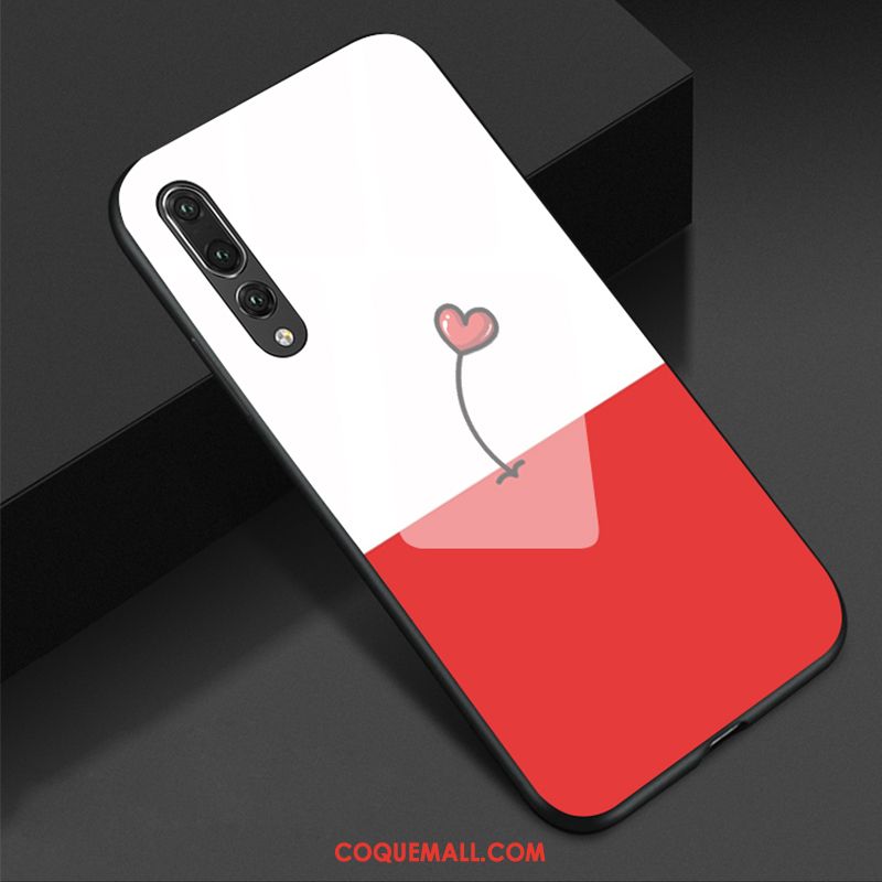 Étui Huawei P20 Pro Tout Compris Protection Téléphone Portable, Coque Huawei P20 Pro Verre Silicone