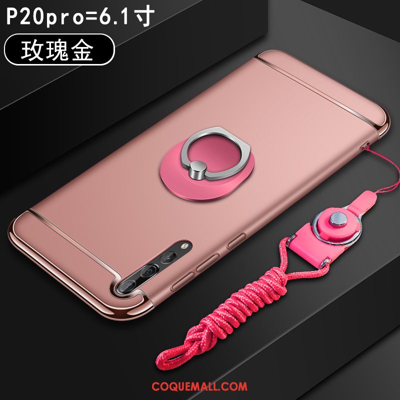 Étui Huawei P20 Pro Très Mince Personnalité Tempérer, Coque Huawei P20 Pro Silicone Rose