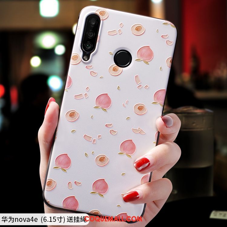 Étui Huawei P30 Lite Dessin Animé Téléphone Portable Personnalité, Coque Huawei P30 Lite Silicone Créatif