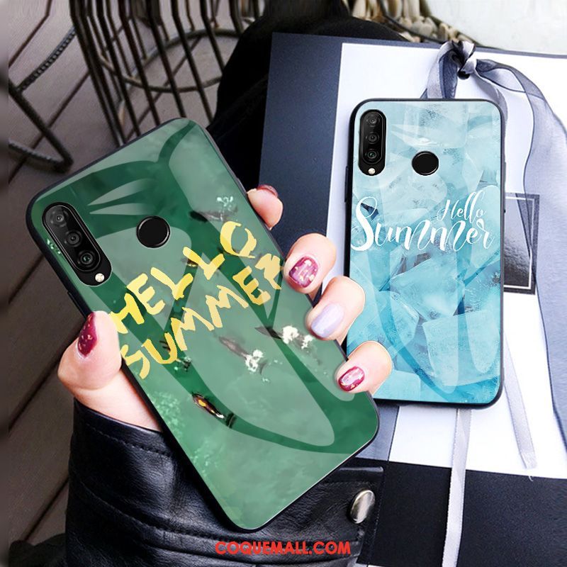 Étui Huawei P30 Lite Ornements Suspendus Simple Créatif, Coque Huawei P30 Lite Marque De Tendance Mode