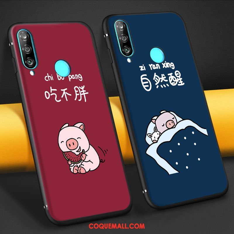 Étui Huawei P30 Lite Personnalité Créatif Amoureux, Coque Huawei P30 Lite Incassable Dessin Animé