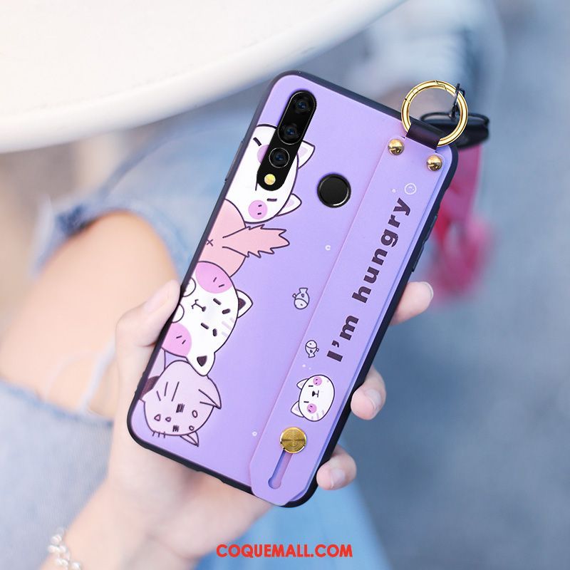 Étui Huawei P30 Lite Personnalité Lapin Créatif, Coque Huawei P30 Lite Protection Dessin Animé