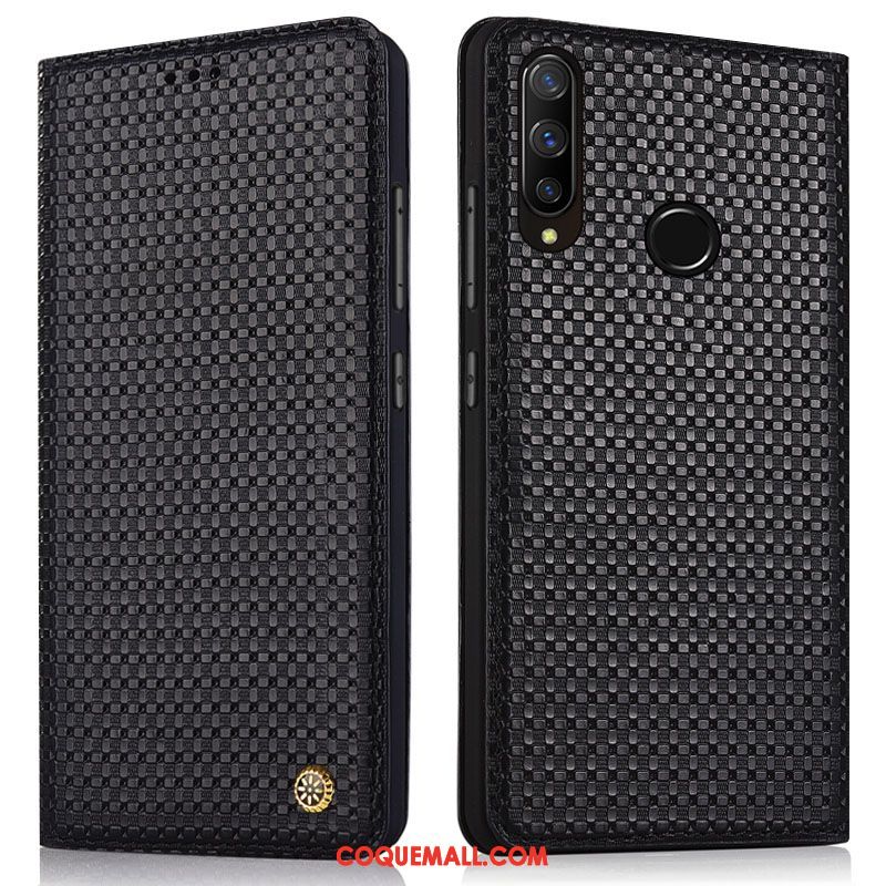 Étui Huawei P30 Lite Protection Personnalité Clamshell, Coque Huawei P30 Lite Grand En Cuir