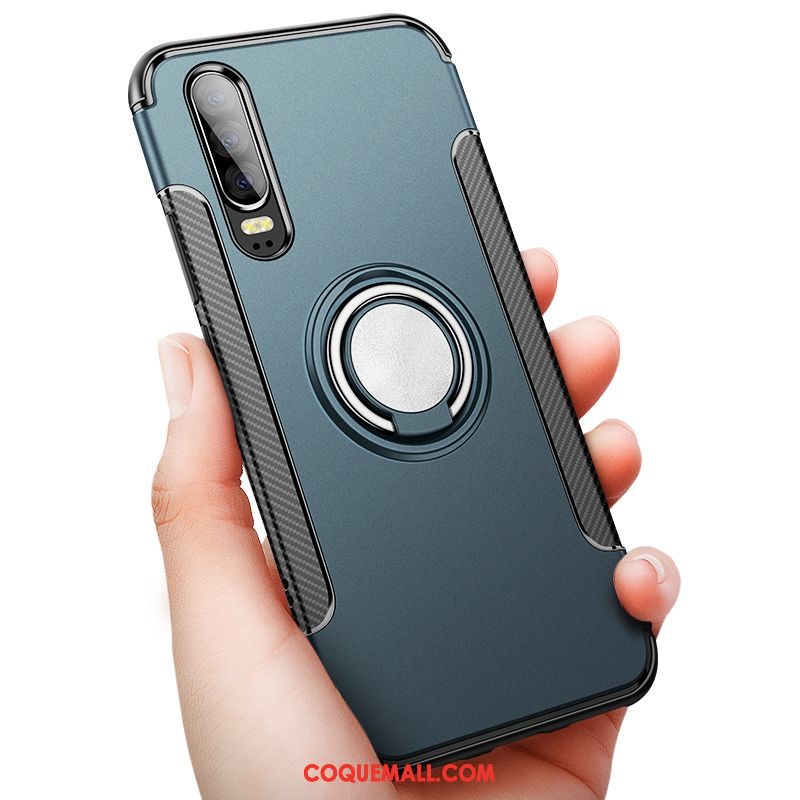 Étui Huawei P30 Magnétisme Téléphone Portable Membrane, Coque Huawei P30 Délavé En Daim Créatif