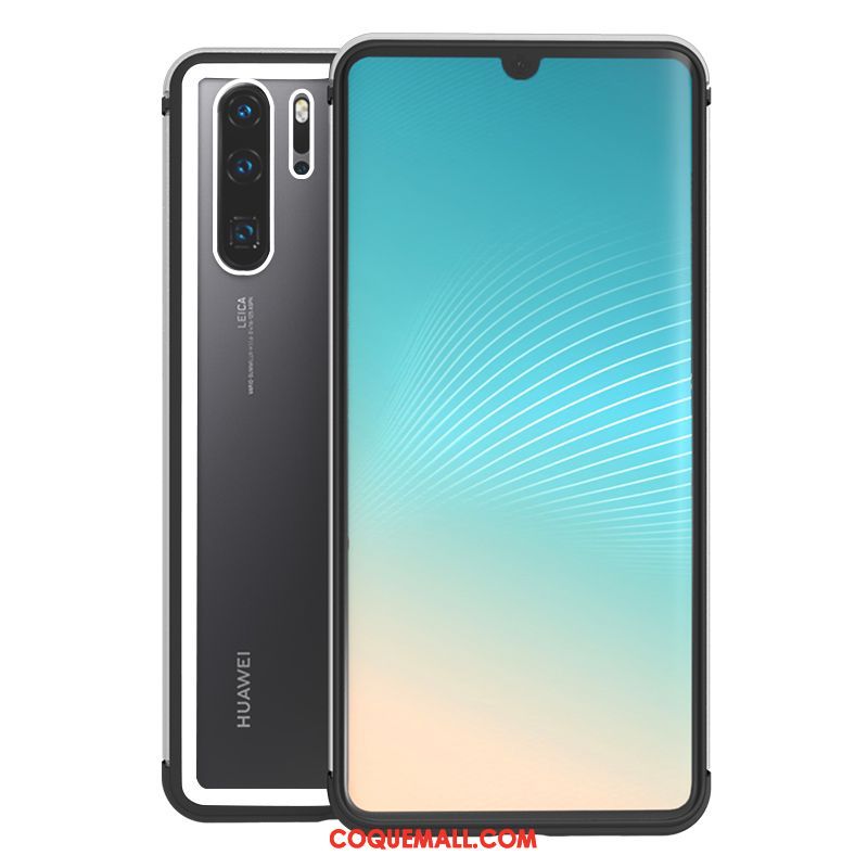 Étui Huawei P30 Pro Amoureux Protection Foncé, Coque Huawei P30 Pro Verre Téléphone Portable