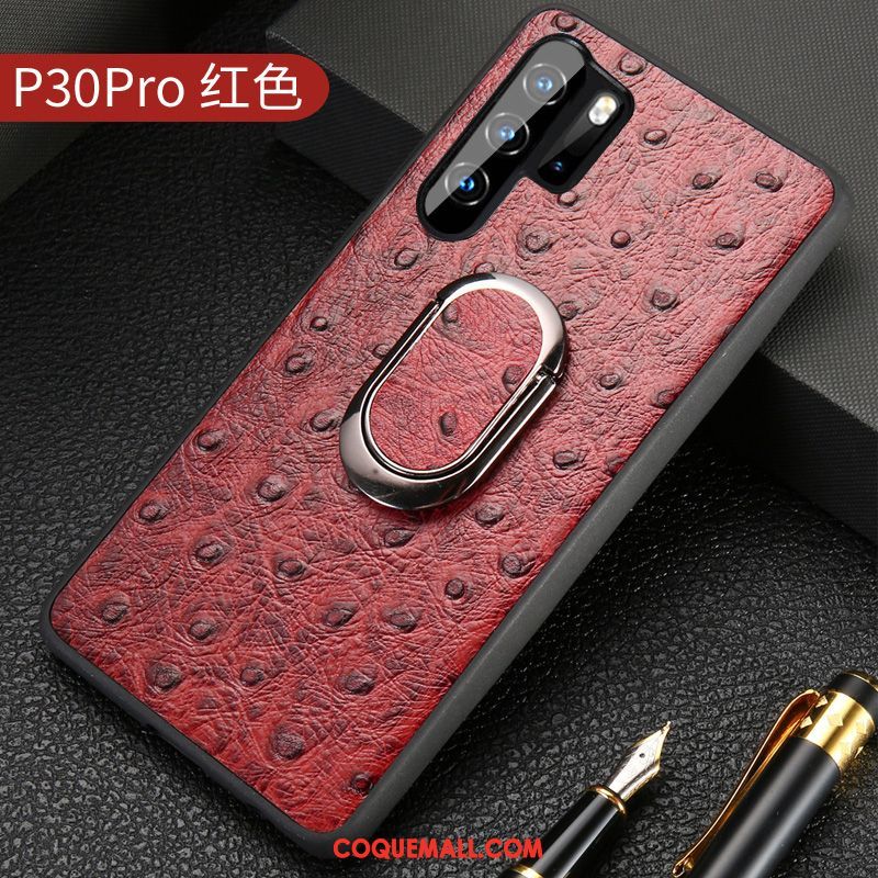 Étui Huawei P30 Pro Personnalité Magnétisme Cuir, Coque Huawei P30 Pro Tout Compris Luxe