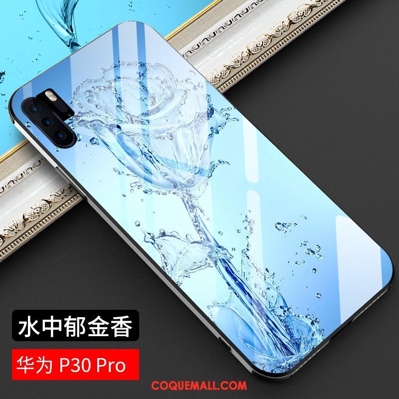 Étui Huawei P30 Pro Personnalité Tout Compris Protection, Coque Huawei P30 Pro Célébrité Miroir