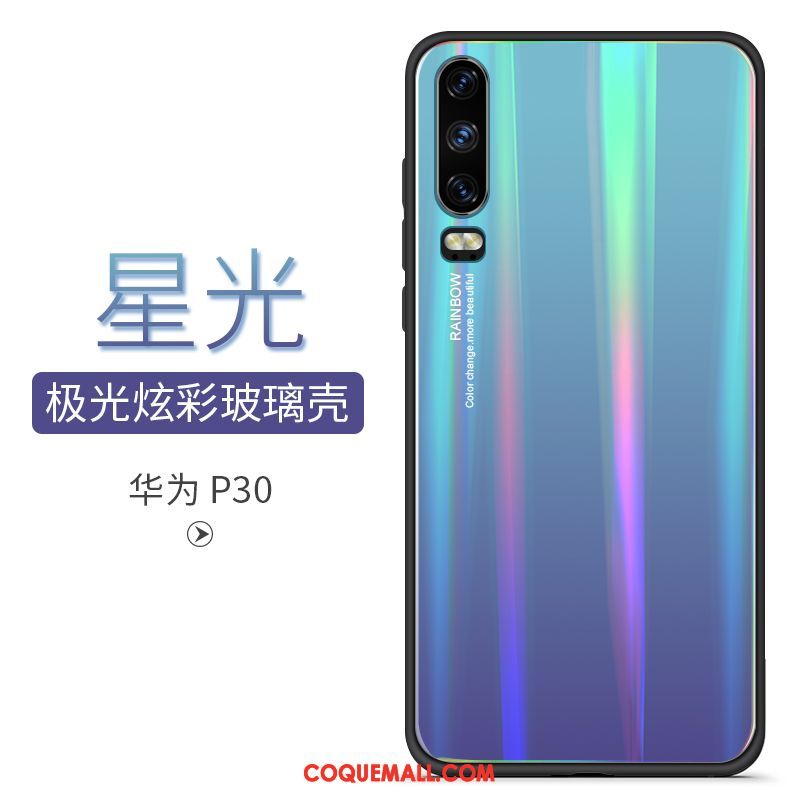 Étui Huawei P30 Protection Incassable Mode, Coque Huawei P30 Nouveau Miroir