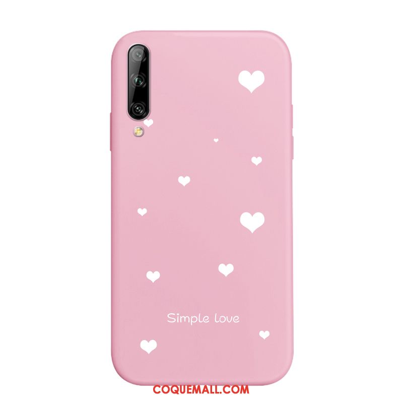 Étui Huawei P40 Lite E Rose Protection Fluide Doux, Coque Huawei P40 Lite E Téléphone Portable Mode