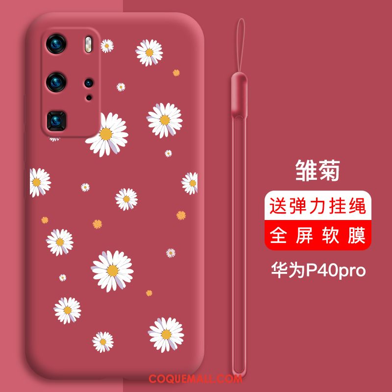 Étui Huawei P40 Pro Incassable Dessin Animé Protection, Coque Huawei P40 Pro Téléphone Portable Très Mince