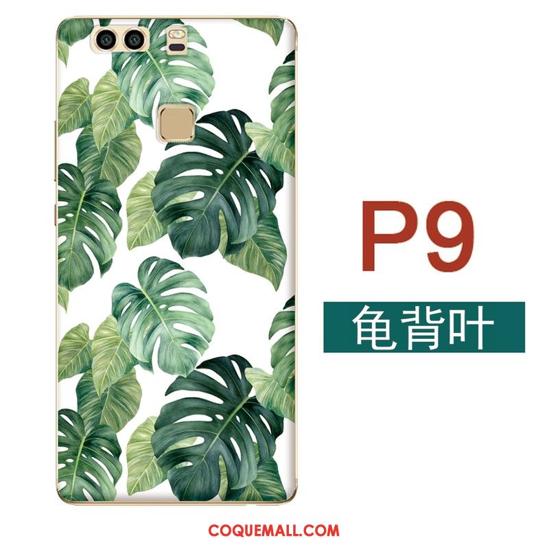 Étui Huawei P9 Jeunesse Silicone Vert, Coque Huawei P9 Téléphone Portable Frais