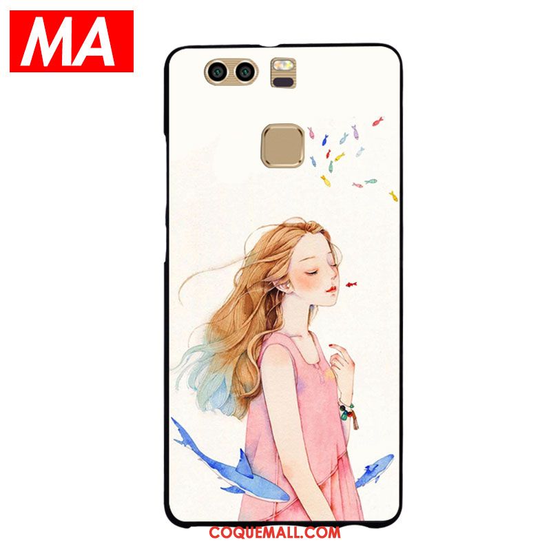 Étui Huawei P9 Mode Protection Silicone, Coque Huawei P9 Art Personnalité