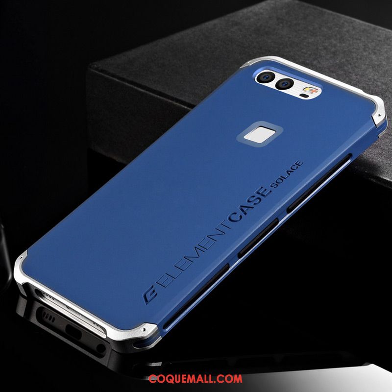 Étui Huawei P9 Métal Protection Silicone, Coque Huawei P9 Personnalité Téléphone Portable