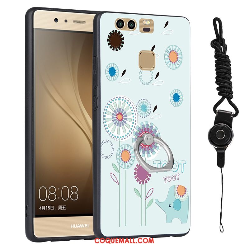 Étui Huawei P9 Téléphone Portable Personnalité Incassable, Coque Huawei P9 Tout Compris Ornements Suspendus