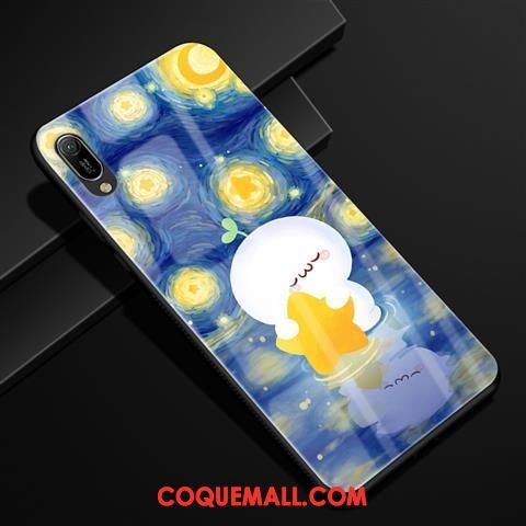 Étui Huawei Y6 2019 Incassable Créatif Téléphone Portable, Coque Huawei Y6 2019 Protection Dessin Animé