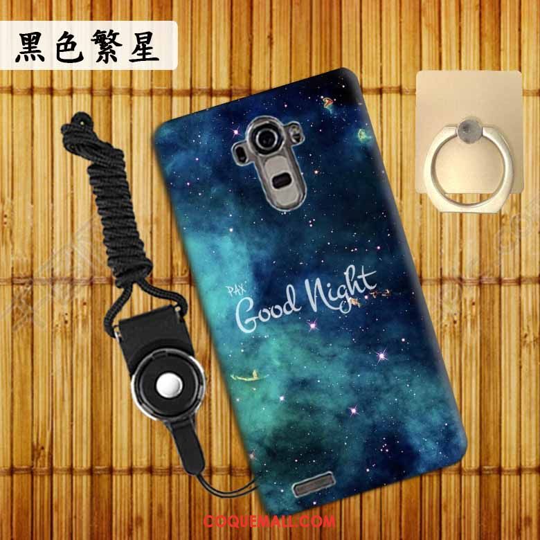 Étui Lg G4 Téléphone Portable Bleu Fluide Doux, Coque Lg G4 Incassable Tendance