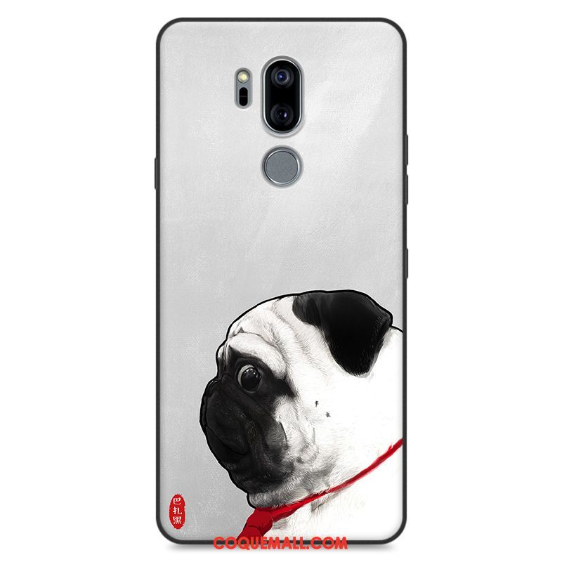 Étui Lg G7 Thinq Fluide Doux Nouveau Téléphone Portable, Coque Lg G7 Thinq Incassable Tout Compris