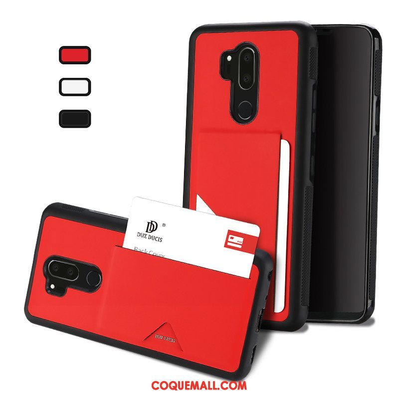 Étui Lg G7 Thinq Qualité Protection Silicone, Coque Lg G7 Thinq Carte Téléphone Portable