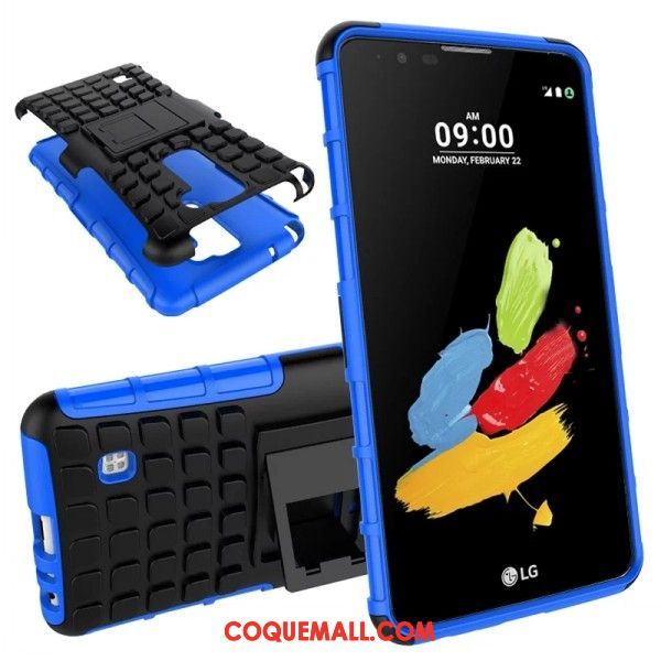Étui Lg K11 Bleu Protection Tout Compris, Coque Lg K11 Téléphone Portable Support