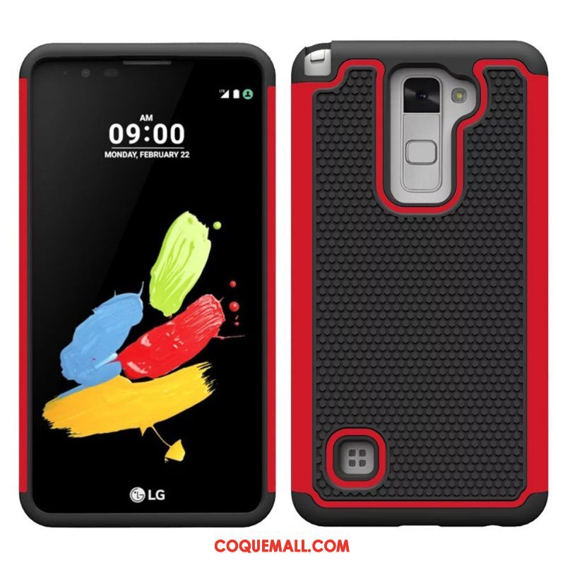 Étui Lg K11 Rouge Téléphone Portable Protection, Coque Lg K11 Fluide Doux Incassable