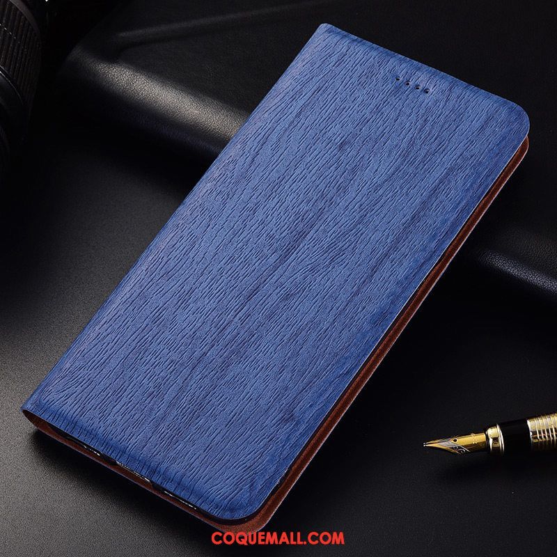 Étui Lg Q6 Modèle Fleurie Tout Compris Étui En Cuir, Coque Lg Q6 Bleu Protection