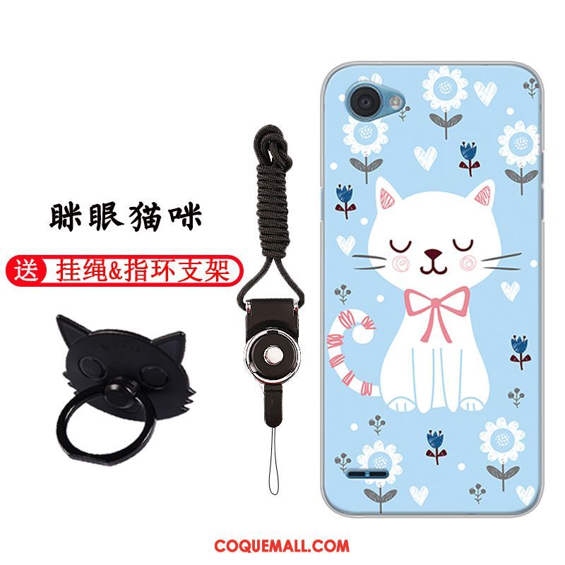 Étui Lg Q6 Tout Compris Charmant Dessin Animé, Coque Lg Q6 Fluide Doux Incassable