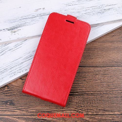 Étui Lg Q7 Téléphone Portable Étui En Cuir Tendance, Coque Lg Q7 Simple Portefeuille