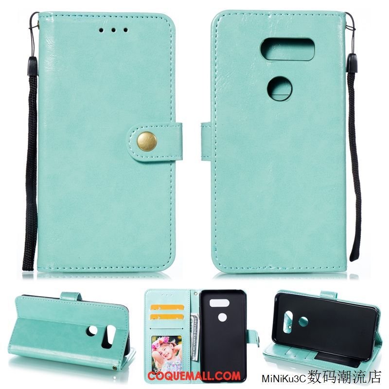 Étui Lg V30 Simple Clamshell Incassable, Coque Lg V30 Fluide Doux Nouveau