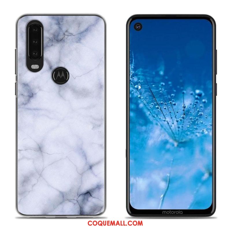 Étui Moto G8 Chaud Téléphone Portable Créatif, Coque Moto G8 Tout Compris Blanc