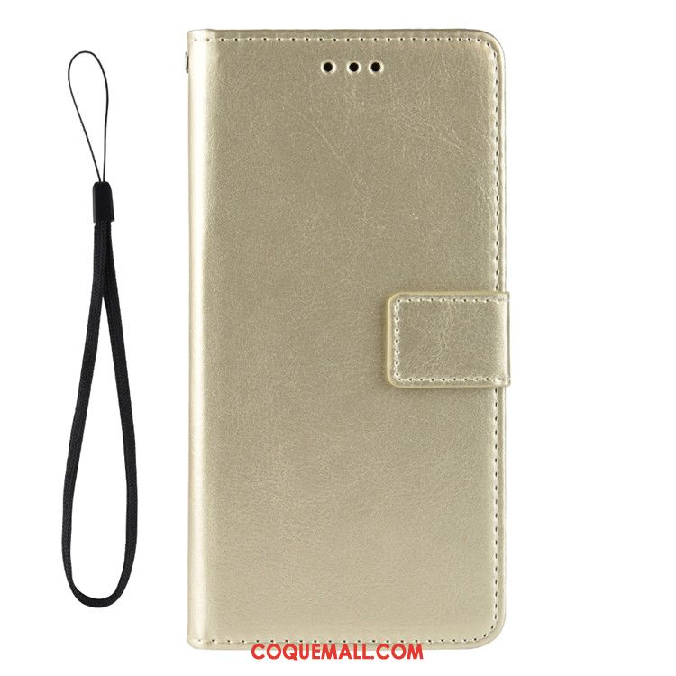 Étui Moto G8 Power Lite Or Protection En Cuir, Coque Moto G8 Power Lite Téléphone Portable Modèle Fleurie