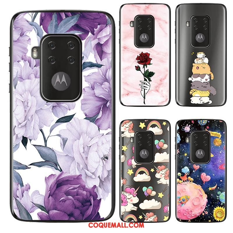 Étui Motorola One Zoom Peinture Nouveau Téléphone Portable, Coque Motorola One Zoom Chaud Fluide Doux