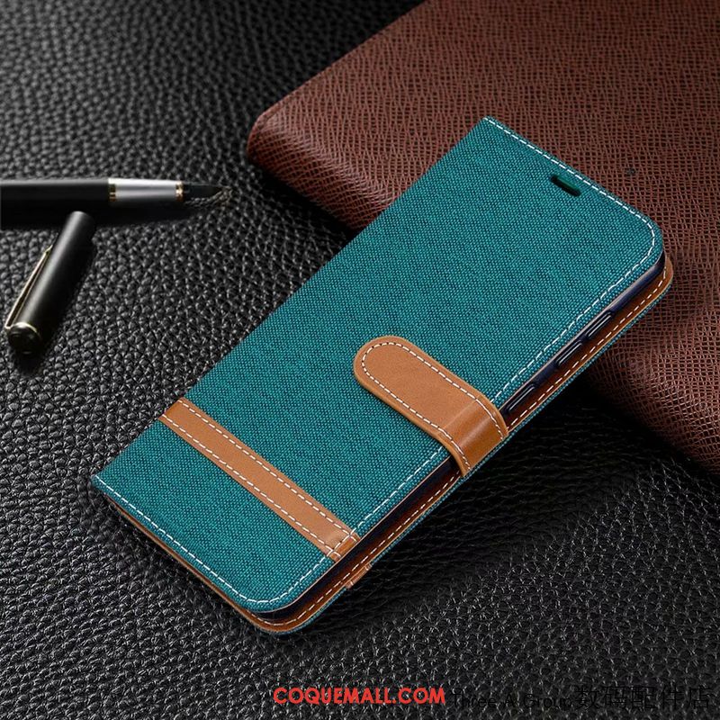 Étui Nokia 1.3 Carte Fluide Doux Épissure, Coque Nokia 1.3 En Denim Protection