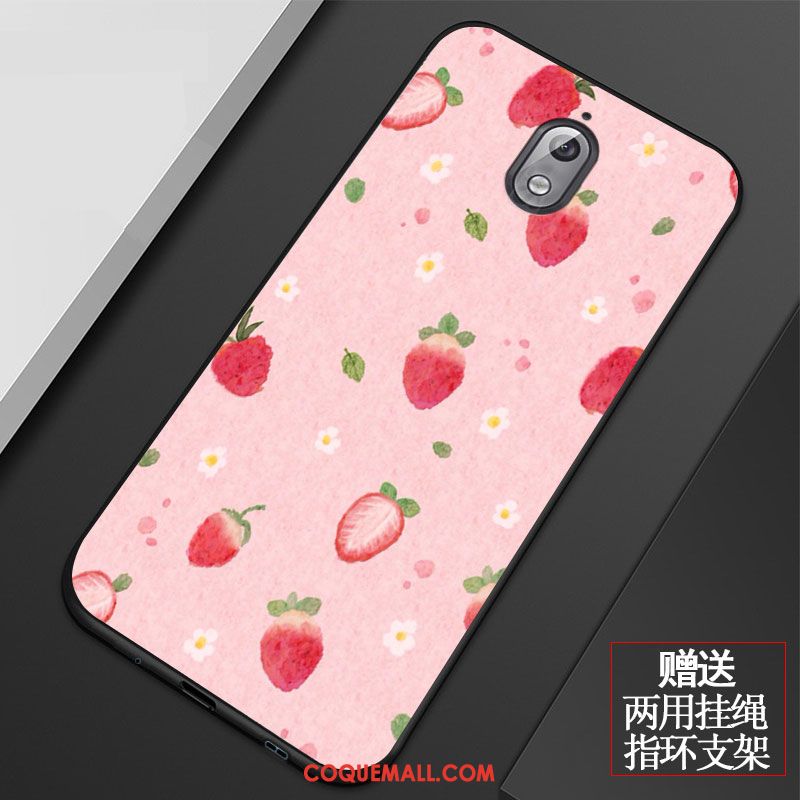 Étui Nokia 3.1 Tout Compris Rose Incassable, Coque Nokia 3.1 Téléphone Portable Charmant