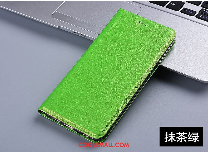 Étui Nokia 3.1 Vert Téléphone Portable Soie, Coque Nokia 3.1 Protection Silicone