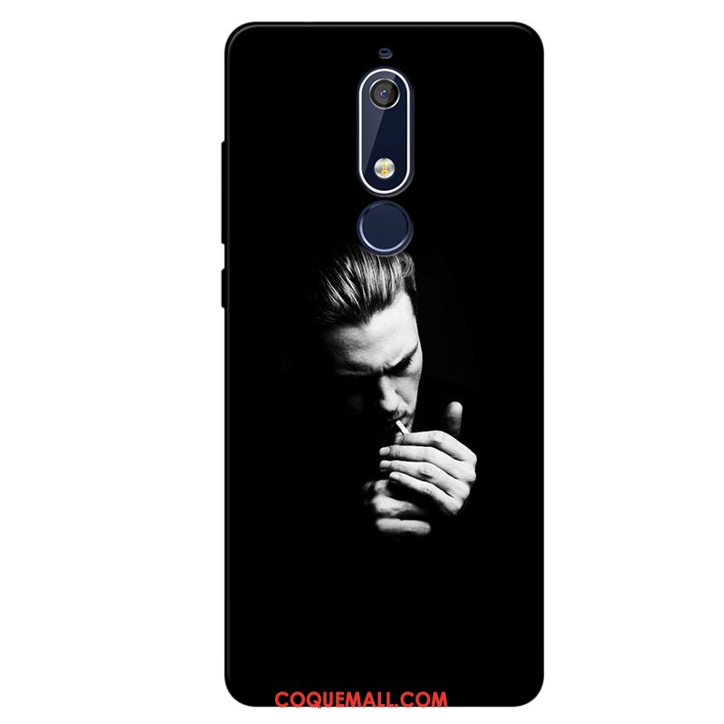 Étui Nokia 5.1 Incassable Protection Téléphone Portable, Coque Nokia 5.1 Nouveau Fluide Doux