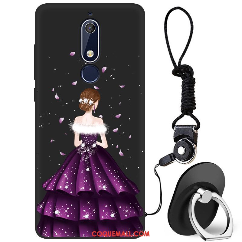 Étui Nokia 5.1 Protection Doux Charmant, Coque Nokia 5.1 Fluide Doux Tout Compris