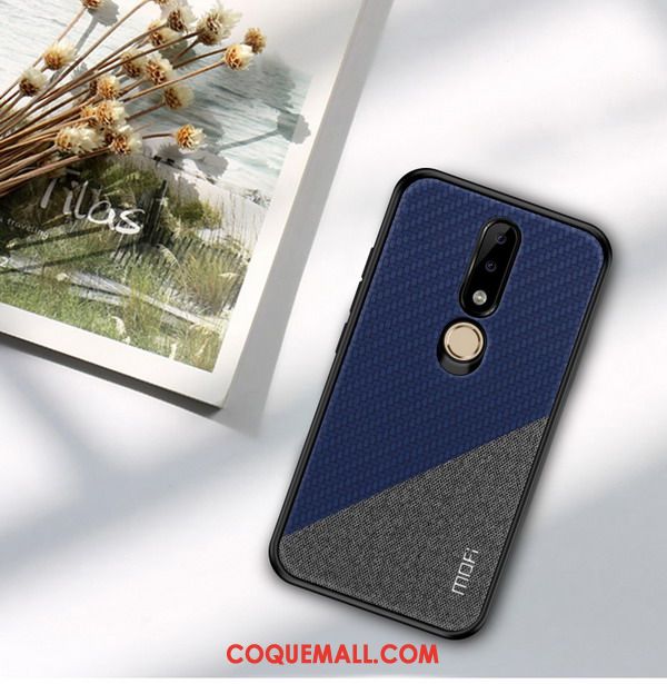 Étui Nokia 7.1 Incassable Téléphone Portable Tout Compris, Coque Nokia 7.1 Protection Bleu Marin