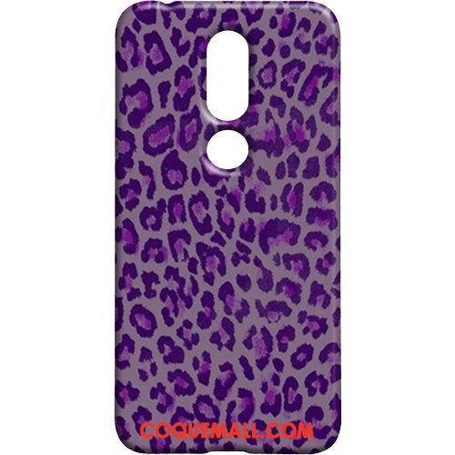 Étui Nokia 7.1 Violet Très Mince Multicolore, Coque Nokia 7.1 Téléphone Portable Protection