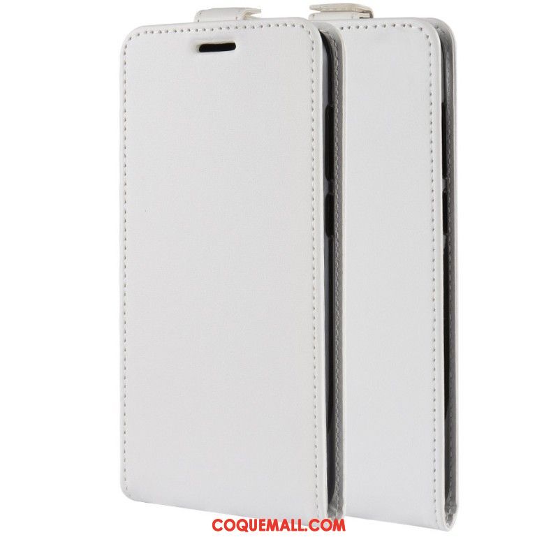 Étui Nokia 7.2 En Cuir Protection Téléphone Portable, Coque Nokia 7.2 Blanc Carte