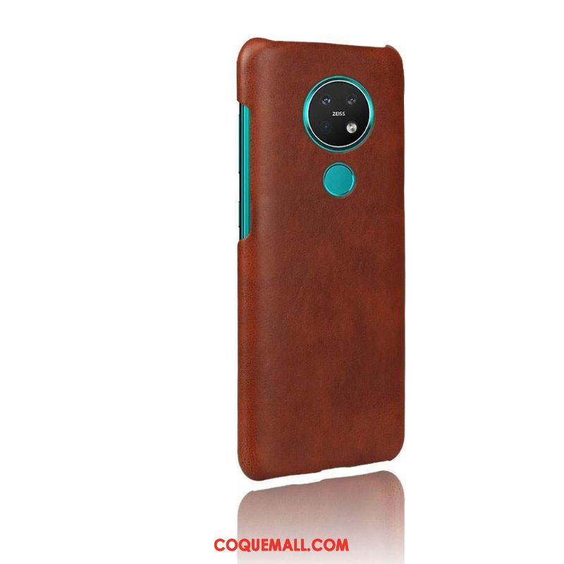 Étui Nokia 7.2 Protection Téléphone Portable Qualité, Coque Nokia 7.2 Foncé Incassable Braun