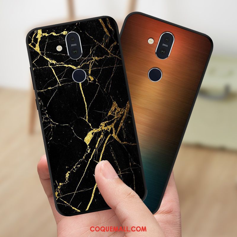 Étui Nokia 8.1 Tendance Modèle Fleurie Tout Compris, Coque Nokia 8.1 Téléphone Portable Protection