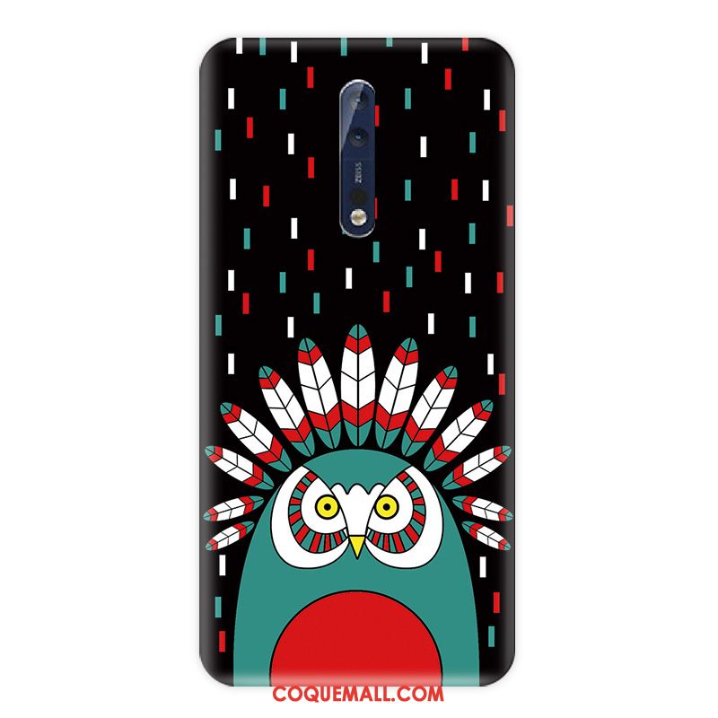 Étui Nokia 8 Difficile Noir Protection, Coque Nokia 8 Téléphone Portable Incassable