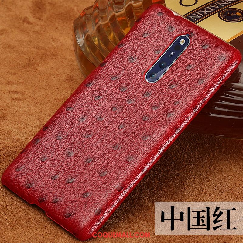 Étui Nokia 8 Refroidissement Art Style Chinois, Coque Nokia 8 Étui En Cuir Vintage