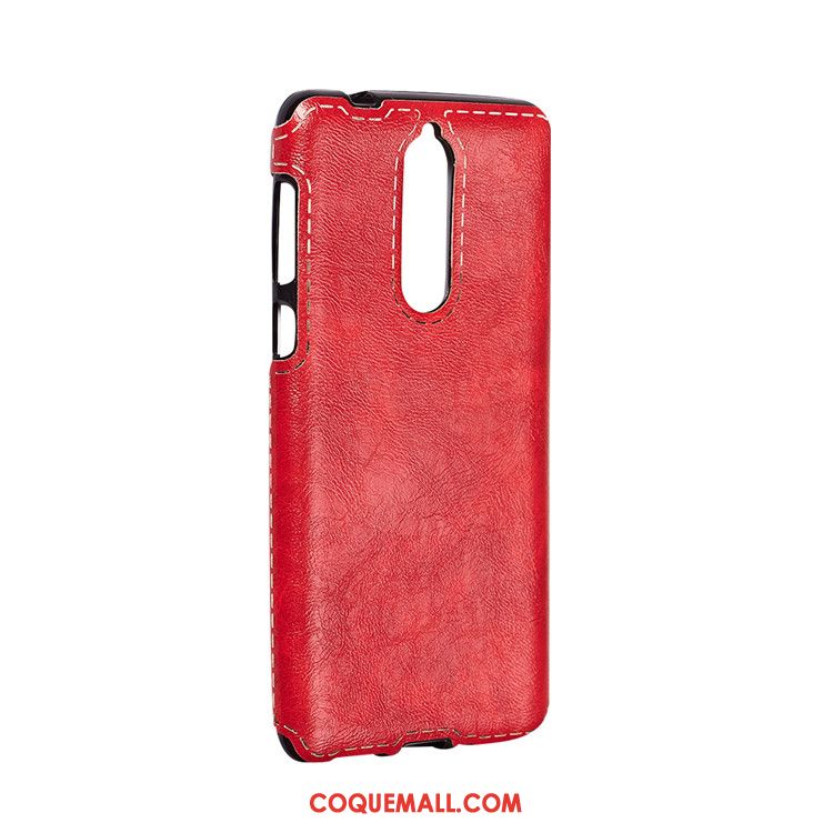 Étui Nokia 8 Silicone Rouge Protection, Coque Nokia 8 Téléphone Portable Fluide Doux