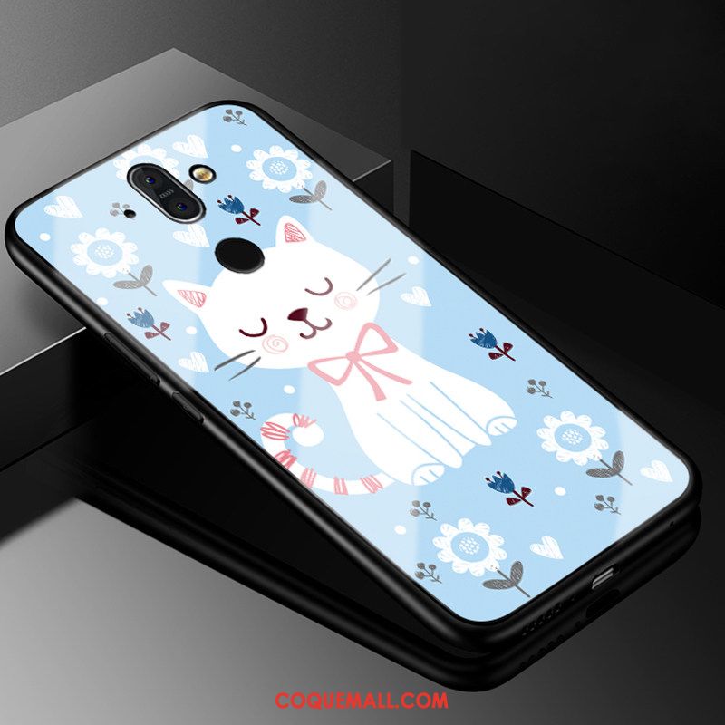 Étui Nokia 8 Sirocco Charmant Simple Tout Compris, Coque Nokia 8 Sirocco Dessin Animé Silicone