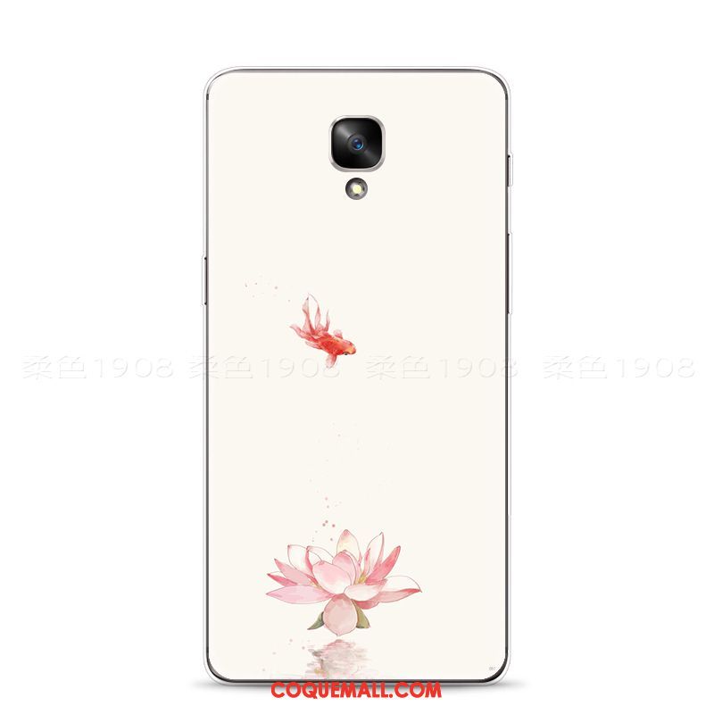 Étui Oneplus 3 Gaufrage Art Vintage, Coque Oneplus 3 Téléphone Portable Style Chinois