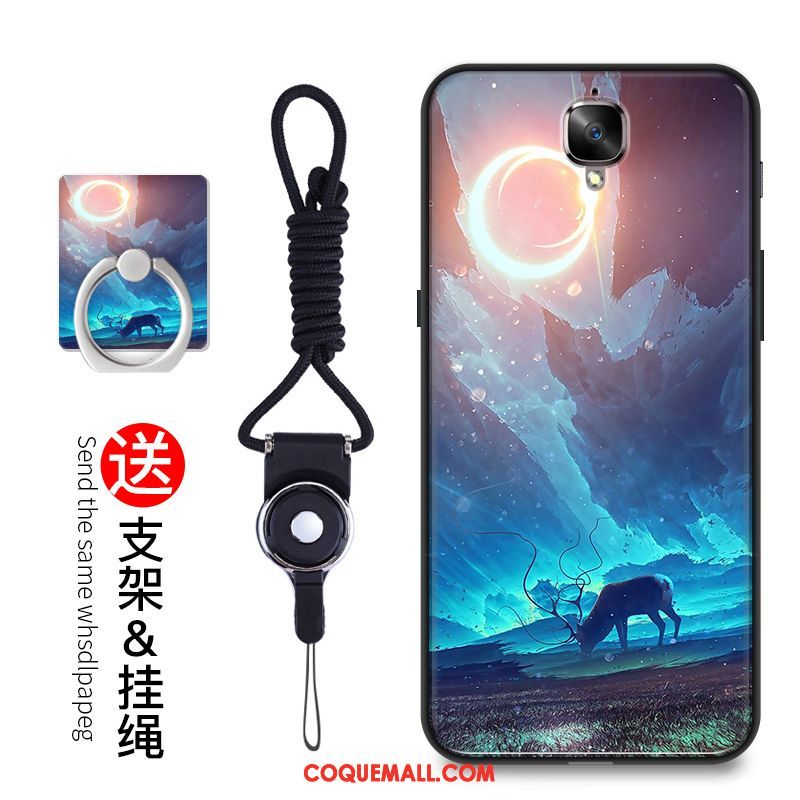 Étui Oneplus 3t Incassable Téléphone Portable Tendance, Coque Oneplus 3t Ornements Suspendus Silicone