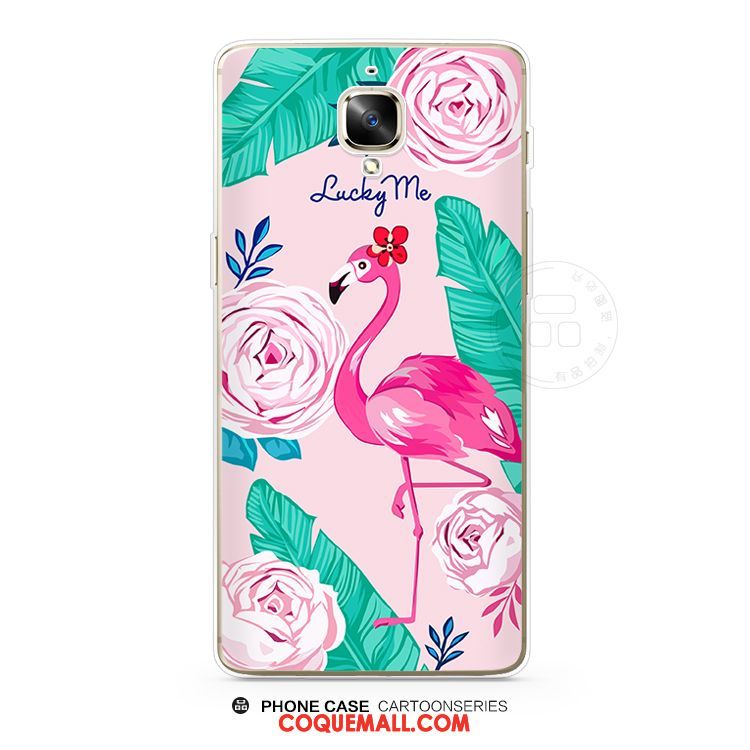 Étui Oneplus 3t Téléphone Portable Rose Nouveau, Coque Oneplus 3t Protection Tout Compris