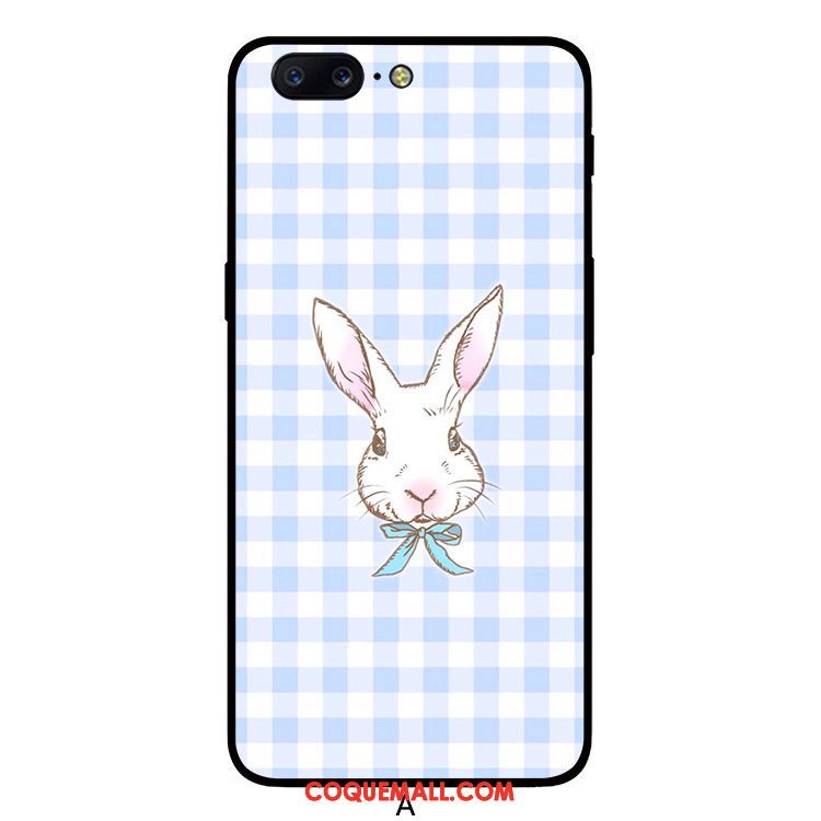 Étui Oneplus 5 Lapin Mignonne Téléphone Portable, Coque Oneplus 5 Fluide Doux Silicone